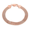 Rose Gold Over Sterling Silver