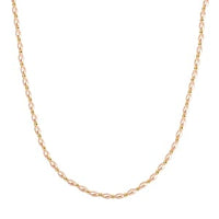 Rice Shape shell pearl 35.00 ctw Necklace in Goldtone (20-22 Inches)