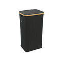 Hennez Adreian Collapsible Laundry Basket - Medium (100L) - Black (Ships in 8-10 Business Days) - Sticky add to cart bar