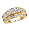 Yellow Gold Over Sterling Silver