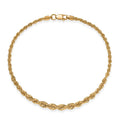 Graduated Chain Bracelet in 22K Yellow Gold (7.25 In) 2.65 Grams - Sticky add to cart bar
