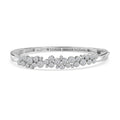 Karis Golconda Topaz 3.70 ctw Bangle Bracelet in Platinum Bond (7.25 In) - Sticky add to cart bar