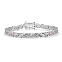 Karis Golconda Topaz 18.00 ctw Tennis Bracelet in Platinum Bond (6.50 In)