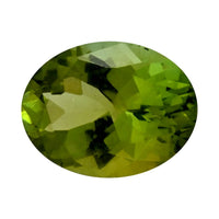 AAAA Sapo Green Tourmaline (Oval 8x6 mm) 1.00 ctw