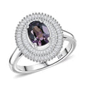 Epic Deal Luxoro 10K White Gold Premium Lavender Spinel White Diamond (I2) (0.70 cts) Ring (Size 10.0) 2.20 ctw - Sticky add to cart bar