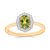 Yellow Gold Over Sterling Silver