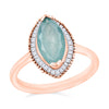 Rose Gold Over Sterling Silver