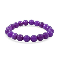 Sugilite Beaded Stretch Bracelet 175.00 ctw