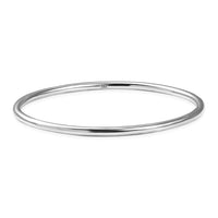 14K White Gold Bangle Bracelet (7.25 In) 17.79 Grams