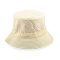 ShedRain Cream Cream and Orange Floral Reversible Bucket Hat - Sticky add to cart bar