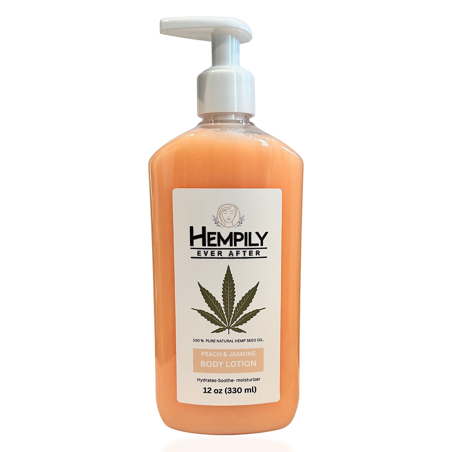 Hempily Ever After Pure Hemp Seed Oil Body Lotion- Coconut (12oz)