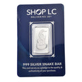999 Fine Silver Serpent Bar 5 Grams - Sticky add to cart bar