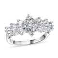 Golconda Topaz Ring in Platinum Over Sterling Silver (Size 10.0) 1.30 ctw - Sticky add to cart bar