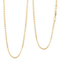 2mm Cuban Chain Necklace in 14K Yellow Gold 2.79 Grams 18 Inches - Sticky add to cart bar