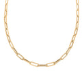 4mm Paper Clip Chain Necklace in 14K Yellow Gold 6.5 Grams 20 Inches - Sticky add to cart bar