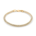 10K Yellow Gold 4.50 mm Ice Chain Bracelet (8.50 In) 11.7 Grams - Sticky add to cart bar