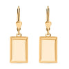 Yellow Gold Over Sterling Silver