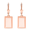 Rose Gold Over Sterling Silver