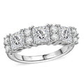Golconda Topaz Band Ring in Platinum Over Sterling Silver (Size 10.0) 2.90 ctw - Sticky add to cart bar