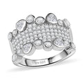 Golconda Topaz 1.75 ctw Ring in Rhodium Over Sterling Silver (Size 10.0) - Sticky add to cart bar