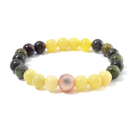Multi Gemstone 90.00 ctw Beaded Stretch Bracelet