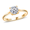 Yellow Gold Over Sterling Silver