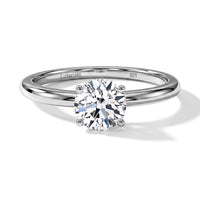 Luxuriant Diamond Lab Grown Diamond (E-F, VS) Ring in 18K Vermeil YG Over Sterling Silver (Size 10.0) 1.10 ctw