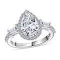 Luxuriant Lab Grown Diamond E-F VS 3.00 ctw Ring in 950 Platinum - Sticky add to cart bar