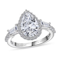 Luxuriant Lab Grown Diamond E-F VS 3.00 ctw Ring in 950 Platinum