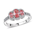 SGL Certificate 950 Platinum Luxuriant Lab Grown Pink Diamond, Lab Grown Diamond (E-F, VS) Ring (Size 10.0) (4.65 g) 1.25 ctw - Sticky add to cart bar