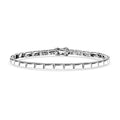 950 Platinum Modern Grace, Bar Link Bracelet (6.50 In) (9.26 g) - Sticky add to cart bar