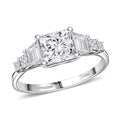 950 Platinum Luxuriant Lab Grown Diamond (E-F, VS) Ring (Size 9.0) (4.30 g) 3.00 ctw - Sticky add to cart bar