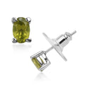 Peridot 0.90 ctw Earrings in Stainless Steel - Sticky add to cart bar