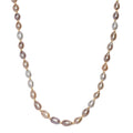 Multi Color Fresh Water Pearl Necklace in 18K Vermeil Yelllow Gold Over Sterling Silver 18 Inches - Sticky add to cart bar