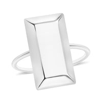 Bar Ring in 14K White Gold (Size 10.0) 2.20 Grams