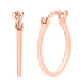 Hoop Earrings in 10K White Gold 2.90 Grams - Sticky add to cart bar