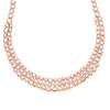 Rose Gold Over Sterling Silver