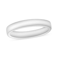 Band Ring in 18K White Gold (Size 10.0) 3.60 Grams