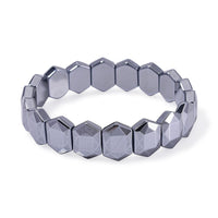 Terahertz 150.00 ctw Fancy Block Strech Bracelet