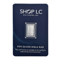 999.9 Fine Silver Currency Bar (1 g)