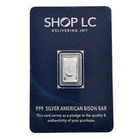 999.9 Fine Silver Currency Bar (1 g)