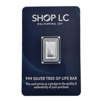999.9 Fine Silver Currency Bar (1 g)