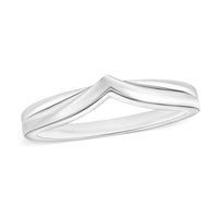 Wishbone Ring in 10K White Gold 5 Grams