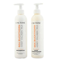 Sea Buckthorn Set of 2 Honey Collagen Milik Shampoo and Conditioner 13.5 oz