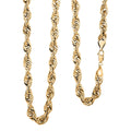 8mm Super Shiny Chain Necklace in 10K Yellow Gold 36.90 Grams 28 Inches - Sticky add to cart bar