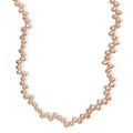 Peach Freshwater Pearl Necklace in 18K Vermeil Yellow Gold Over Sterling Silver 18 Inches - Sticky add to cart bar