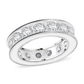 Simulated Diamond Ring in Rhodium Over Sterling Silver (Size 10.0) 0.60 ctw - Sticky add to cart bar