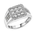 Karis Golconda Topaz 1.65 ctw Mens Ring in Platinum Bond (Size 10.0) - Sticky add to cart bar