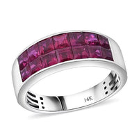 Luxoro AAA Royal Ruby 2.90 ctw Ring in 14K Yellow Gold (Size 10.0) 4.4 GramsLuxoro AAA Royal Ruby 2.90 ctw Ring in 14K Yellow Gold (Size 10.0) 4.4 Grams
