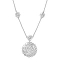 Polki Diamond 3.00 ctw Royal Medallion Necklace in 18K Vermeil Yellow Gold Over Sterling Silver 20 Inches - Sticky add to cart bar